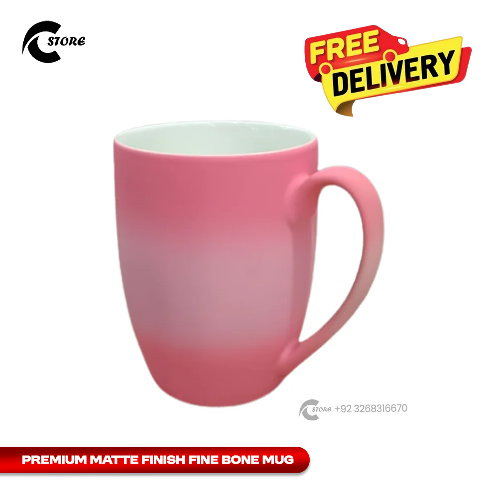 Premium Matte Finish Fine Bone China Juice Mug | Elegant &amp; Durable Gift for All Occasions