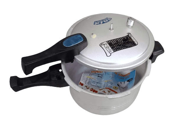 Unix Pressure Cooker 9 Ltr | High Quality Aluminium Anodize | Durable Single Set with Gas Kit 2 Unix Pressure Cooker 9 Ltr | High Quality Aluminium Anodize | Durable Single Set with Gas Kit - Image 2