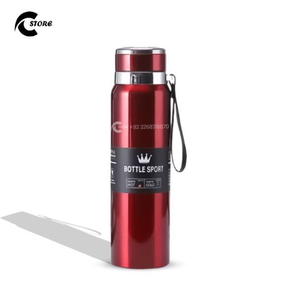 1000ml Sports Water Bottle | Large Capacity Stainless Steel Travel Flask for Hot & Cold Drinks | Outdoor Sports, Office & Winter Gift