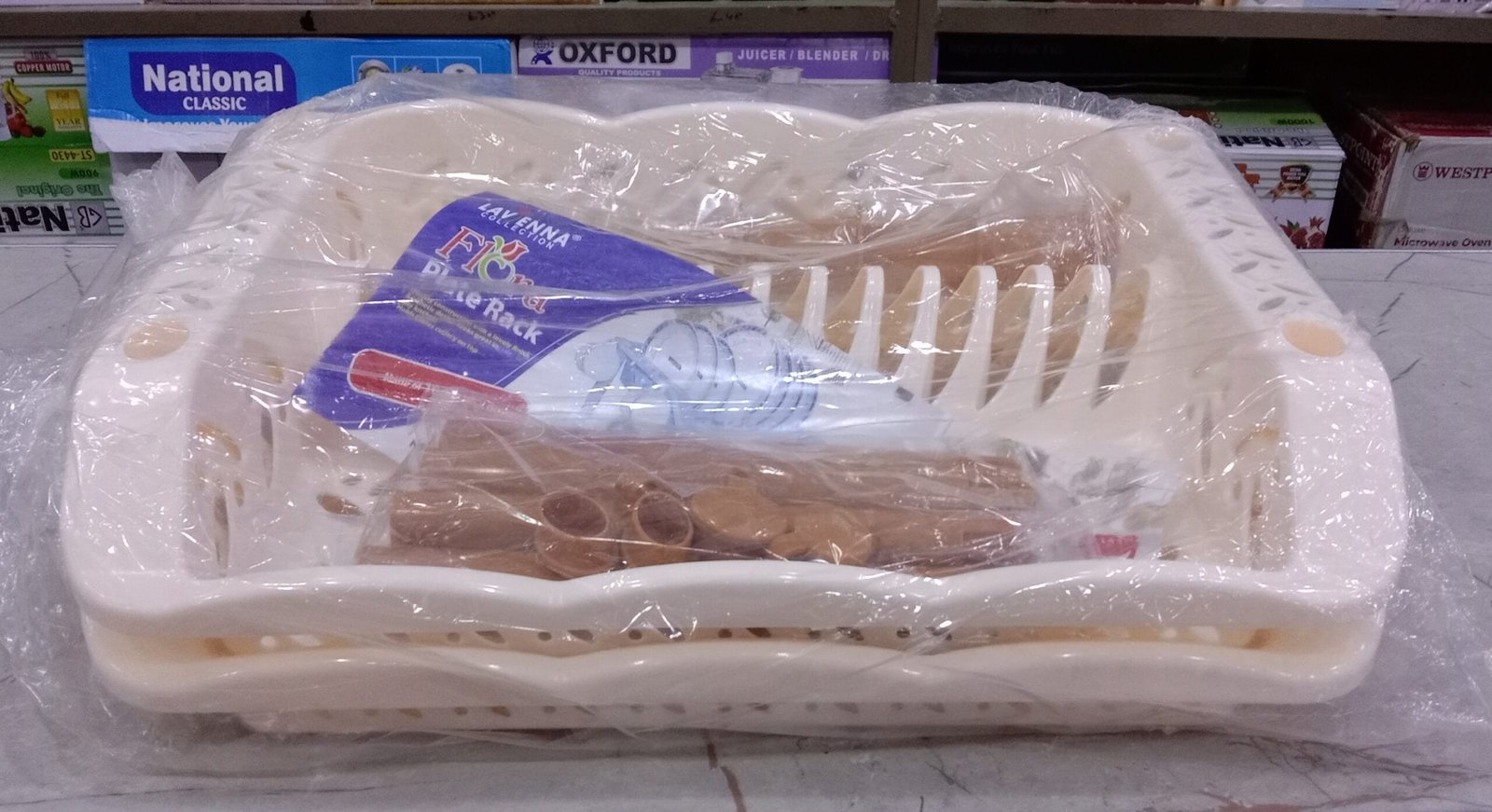 Lavenna Flora Double Layer Dish Plate Rack | Premium Quality Kitchen Storage Rack | Durable Sink Dish Rack 5 Lavenna Flora Double Layer Dish Plate Rack | Premium Quality Kitchen Storage Rack | Durable Sink Dish Rack - Image 5