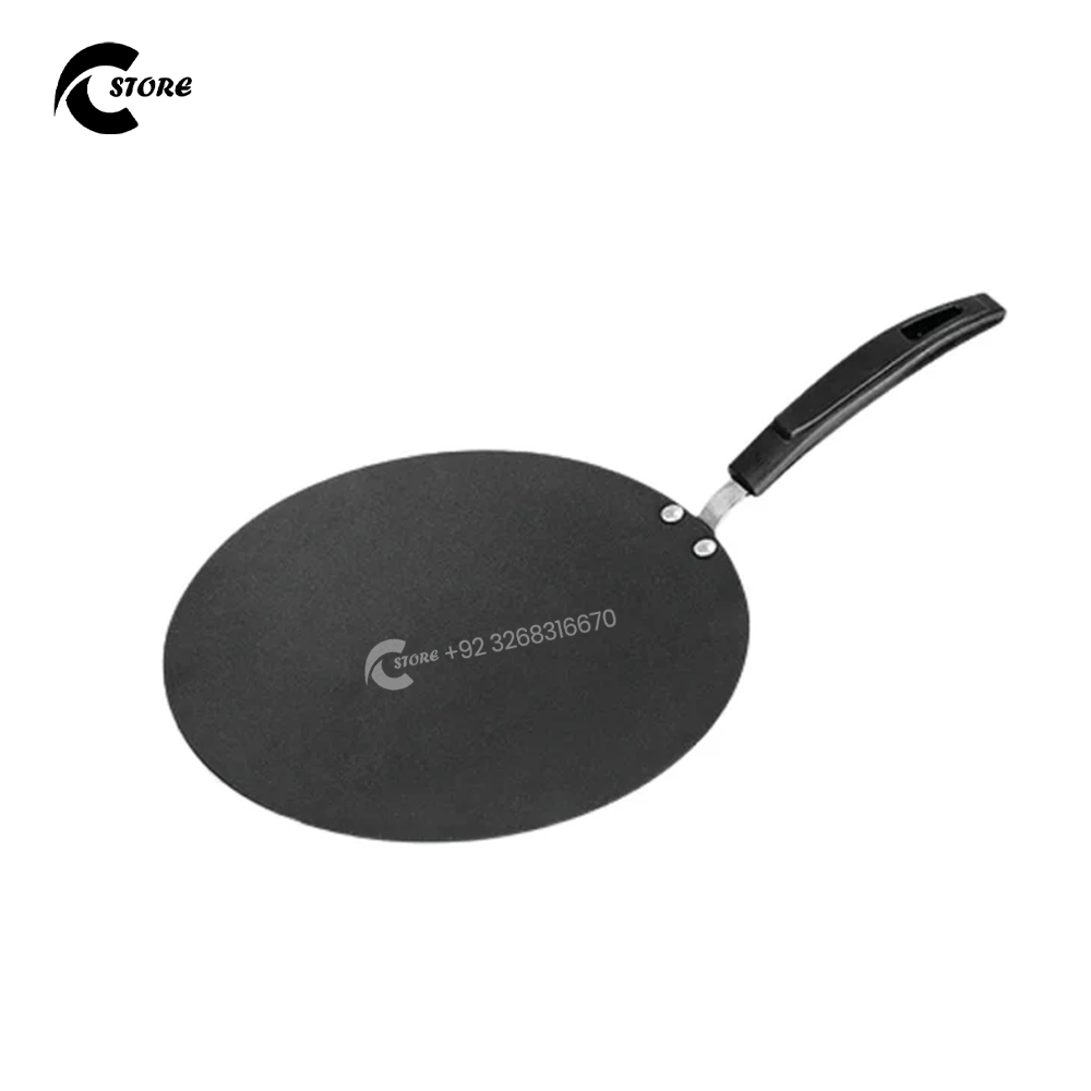 Sonex Elegant Tawa 34.5cm | Premium Non-Stick Flat Pan for Perfect Cooking | With 1 Litre Capacity 1 Sonex Elegant Tawa 34.5cm | Premium Non-Stick Flat Pan for Perfect Cooking | With 1 Litre Capacity