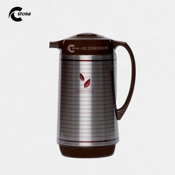 1 liter Premium Thermos Flask | Vacuum Insulated, Hot & Cold Retention | Stainless Steel, Leak-Proof Travel Bottle for Tea & Coffee