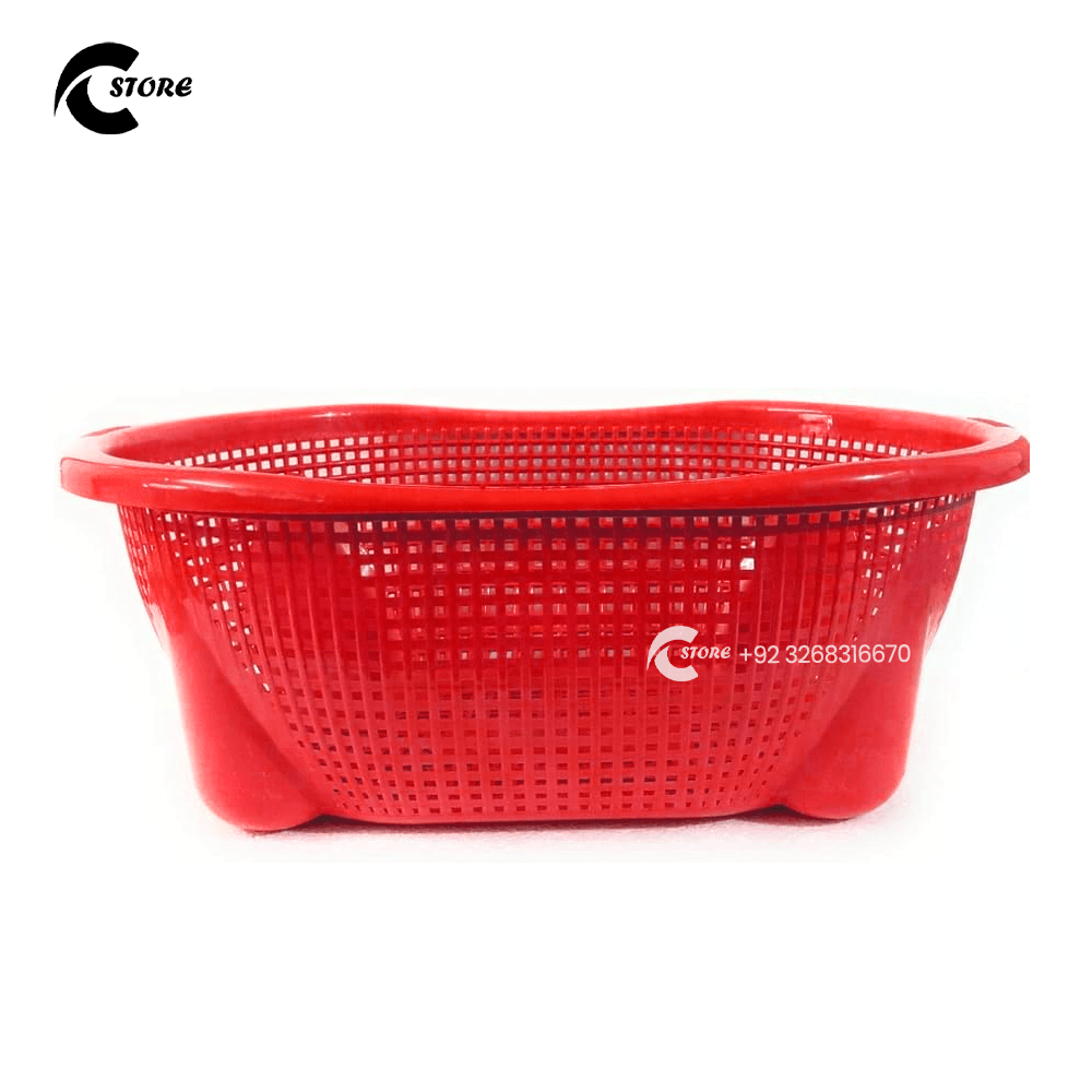 Durable Plastic Tokra | Oval Basket for Storage, Market & Household Use | Available in Multiple Sizes & Colors