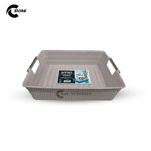 Large Multipurpose Basket With Steel Handle | BPA-Free & Durable | Versatile Storage for Kitchen, Office & Medical Use 3 Large Multipurpose Basket With Steel Handle | BPA-Free & Durable | Versatile Storage for Kitchen, Office & Medical Use - Image 3