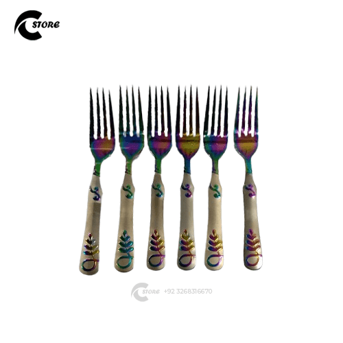 Dolphin Cutlery Multy 29-Piece Stainless Steel Set With Stand | Complete Dining Cutlery for 6 Persons | Engraved Design Spoons & Serving Spoons 6 Dolphin Cutlery Multy 29-Piece Stainless Steel Set With Stand | Complete Dining Cutlery for 6 Persons | Engraved Design Spoons & Serving Spoons - Image 6