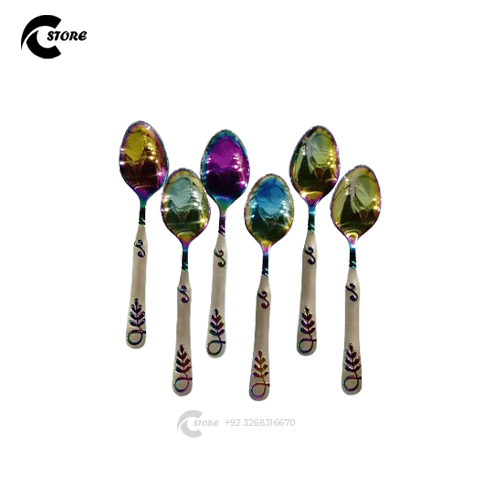 Dolphin Cutlery Multy 29-Piece Stainless Steel Set With Stand | Complete Dining Cutlery for 6 Persons | Engraved Design Spoons & Serving Spoons 3 Dolphin Cutlery Multy 29-Piece Stainless Steel Set With Stand | Complete Dining Cutlery for 6 Persons | Engraved Design Spoons & Serving Spoons - Image 3