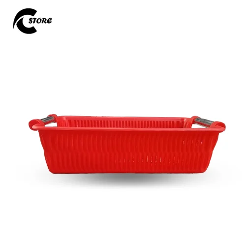 Pack of 2 Limon Small Plastic Basket with Steel Handles | Multipurpose Storage for Kitchen, Office & Medical Use | BPA-Free, Durable & Easy to Carry 5 Pack of 2 Limon Small Plastic Basket with Steel Handles | Multipurpose Storage for Kitchen, Office & Medical Use | BPA-Free, Durable & Easy to Carry - Image 5