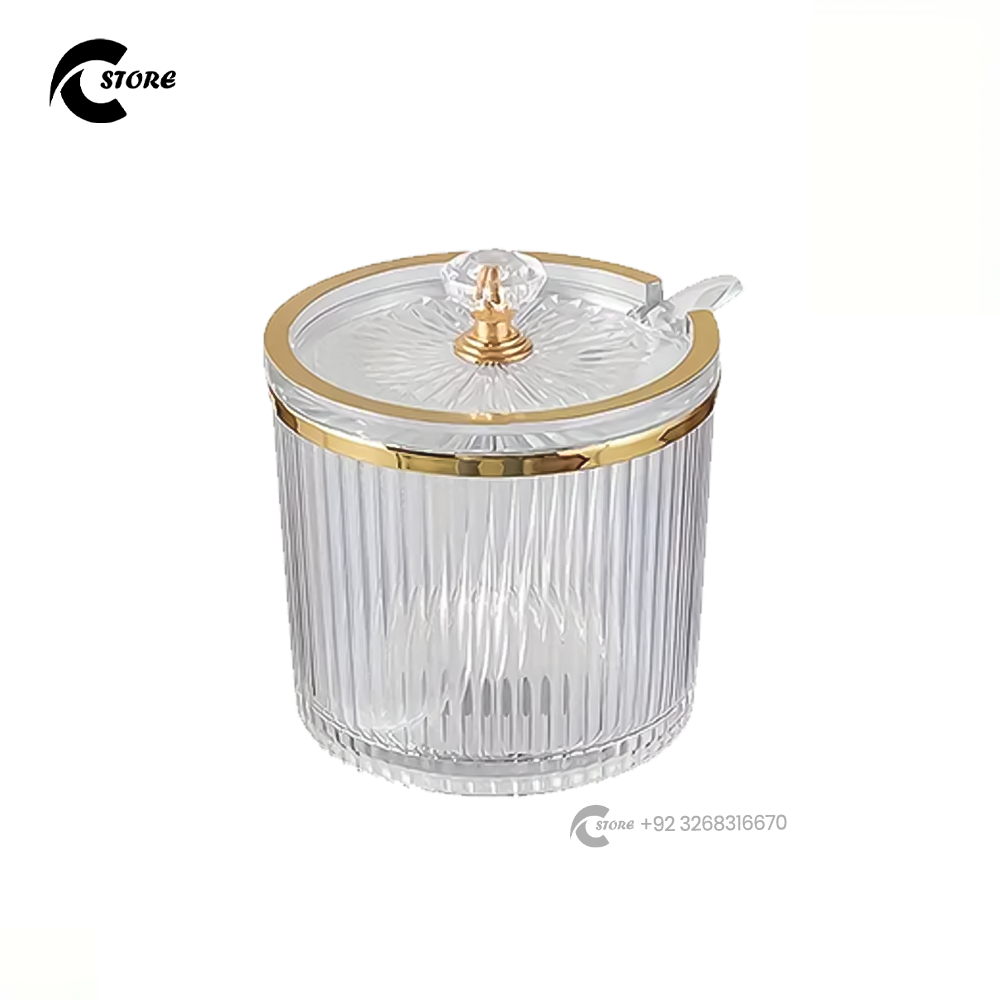 Royal Sugar Pot Pioneer With Spoon | Elegant Design for Freshness and Organization | Perfect for Home and Special Occasions 2 Royal Sugar Pot Pioneer With Spoon | Elegant Design for Freshness and Organization | Perfect for Home and Special Occasions - Image 2