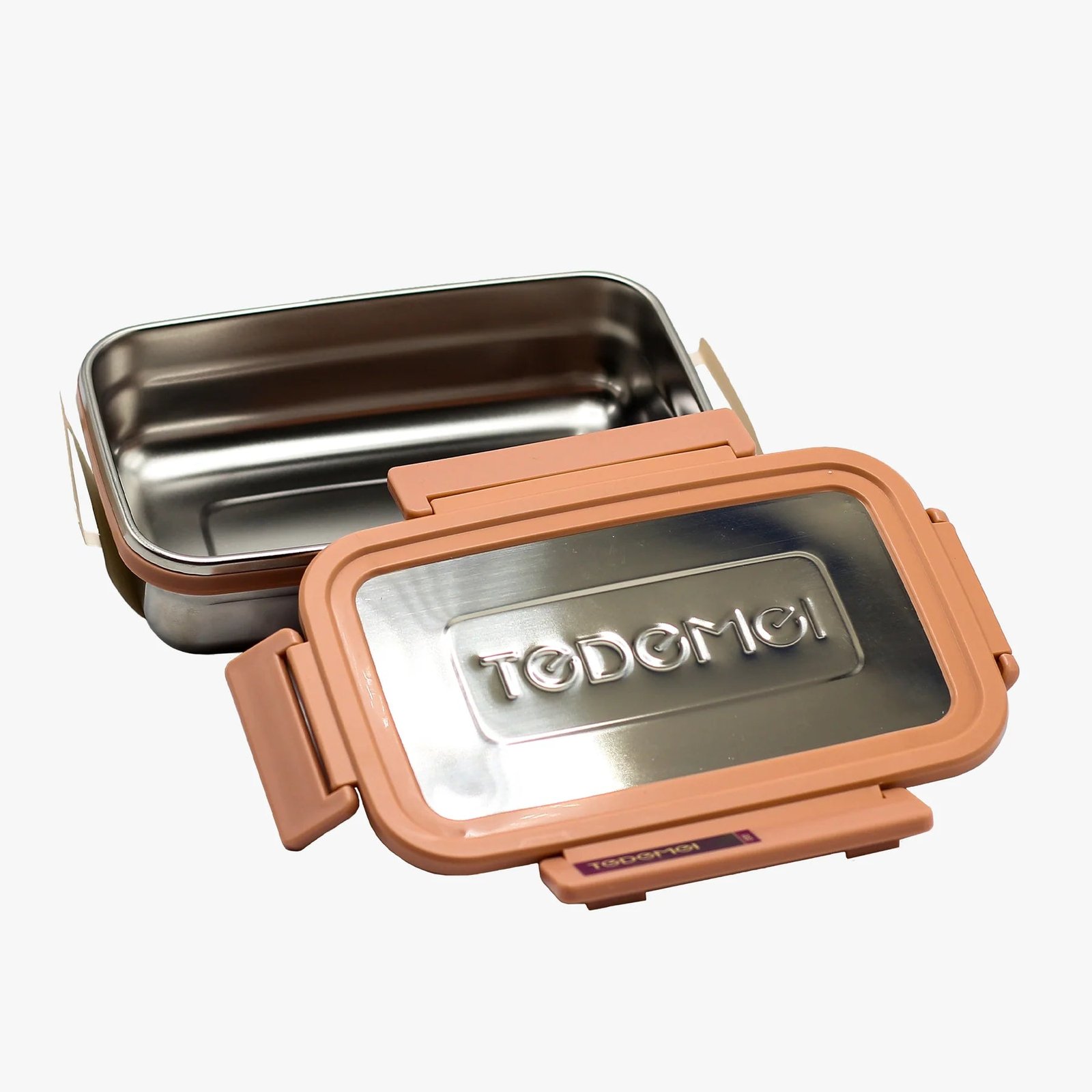 Tedemei Stainless Steel Lunch Box | 800 ml | Leak-Proof, Durable, Air-Tight & Insulated Food Container for School & Office 4 Tedemei Stainless Steel Lunch Box | 800 ml | Leak-Proof, Durable, Air-Tight & Insulated Food Container for School & Office - Image 4