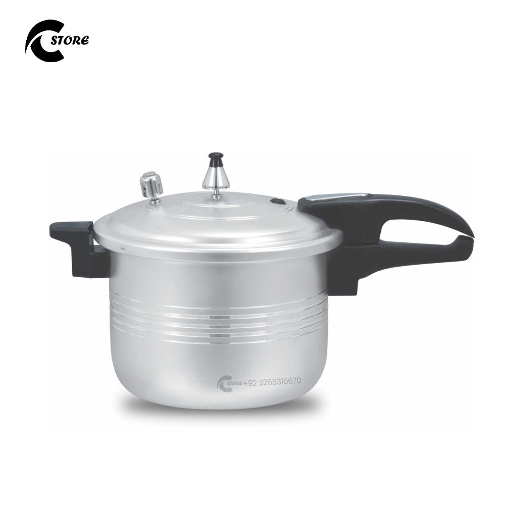 Kitchen Master Gas Pressure Cooker 11 Ltr | Aluminium Pot Pressure Cooker | High Quality Anodize | Suitable for Both Gas & Electric Glass Stovetops