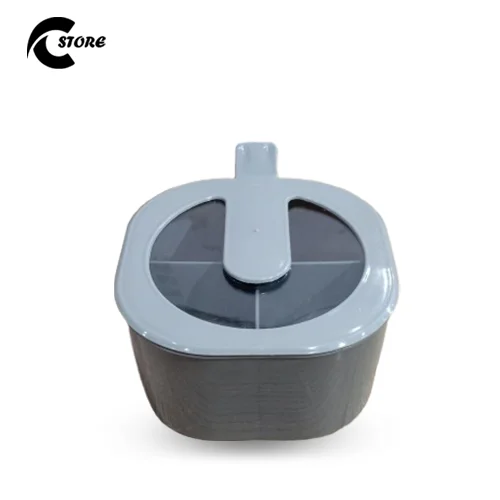 Pack of 3 Modern Spice Kit Small | 1000 ml | 4-Grid Spice Jar with Free Spoons, BPA-Free, Durable & Eco-Friendly 4 Pack of 3 Modern Spice Kit Small | 1000 ml | 4-Grid Spice Jar with Free Spoons, BPA-Free, Durable & Eco-Friendly - Image 4