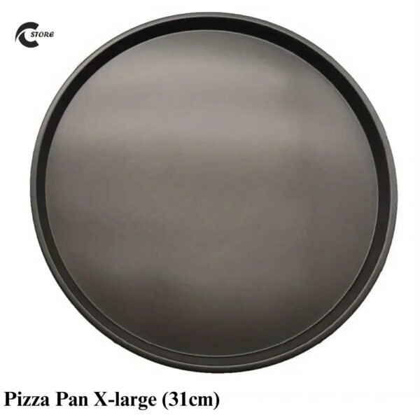 Non-Stick Pizza Pan X-Large 31 cm | Carbon Steel Pizza Tray for Oven | Heat Resistant up to 230°C | Ideal for Baking, Roasting & More