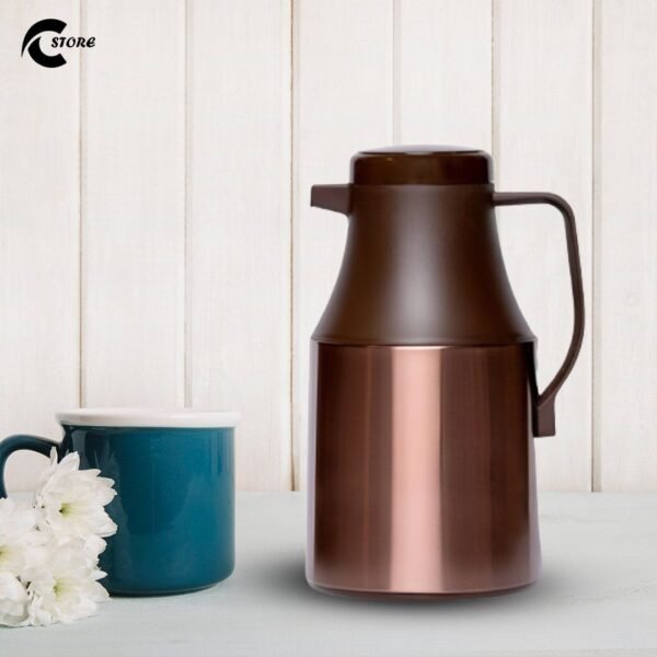 Thermex 1L Vacuum Flask Thermos | Quick-Tip Lid | Premium Quality Insulated Flask