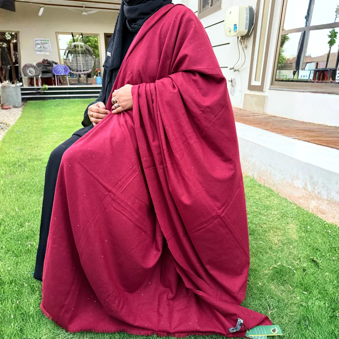 Woolen sitara shawl 7 Woolen sitara shawl - Image 7