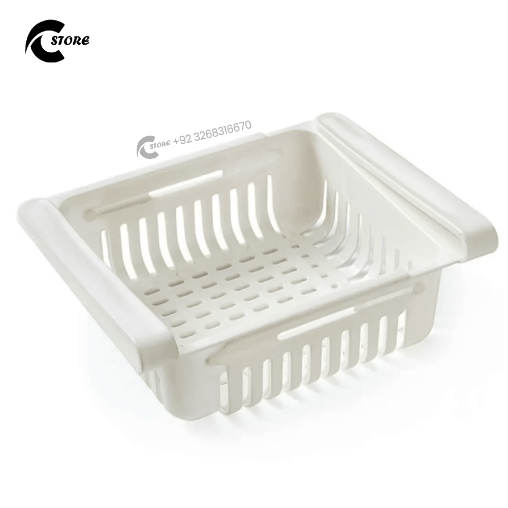 Imperial Adjustable Refrigerator Basket | Drawer Type Partition Frame Organizer for Fridge Storage | Expandable, Durable & Space-Saving Design 6 Imperial Adjustable Refrigerator Basket | Drawer Type Partition Frame Organizer for Fridge Storage | Expandable, Durable & Space-Saving Design - Image 6