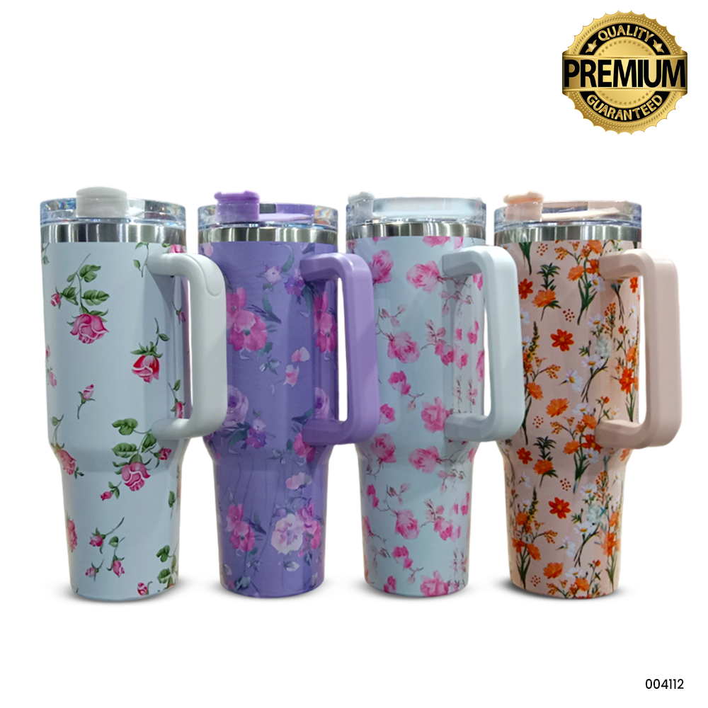 Stanley Flower Tumbler 1.18L | Large Capacity Stainless Steel Travel Tumbler | Leak-Proof, Vacuum Insulated, Non-Slip Base 10 Stanley Flower Tumbler 1.18L | Large Capacity Stainless Steel Travel Tumbler | Leak-Proof, Vacuum Insulated, Non-Slip Base - Image 10