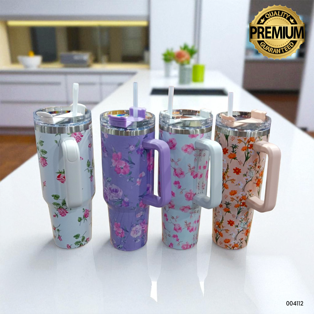 Stanley Flower Tumbler 1.18L | Large Capacity Stainless Steel Travel Tumbler | Leak-Proof, Vacuum Insulated, Non-Slip Base 11 Stanley Flower Tumbler 1.18L | Large Capacity Stainless Steel Travel Tumbler | Leak-Proof, Vacuum Insulated, Non-Slip Base - Image 11