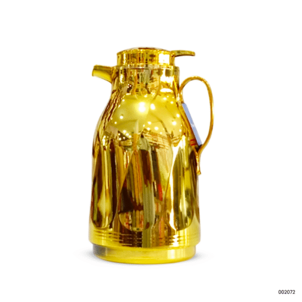 Thermex Imported Gold 2L | Premium Vacuum Insulated Flask | Hot & Cold Beverage Jug with Glass Liner | Large Capacity Thermos