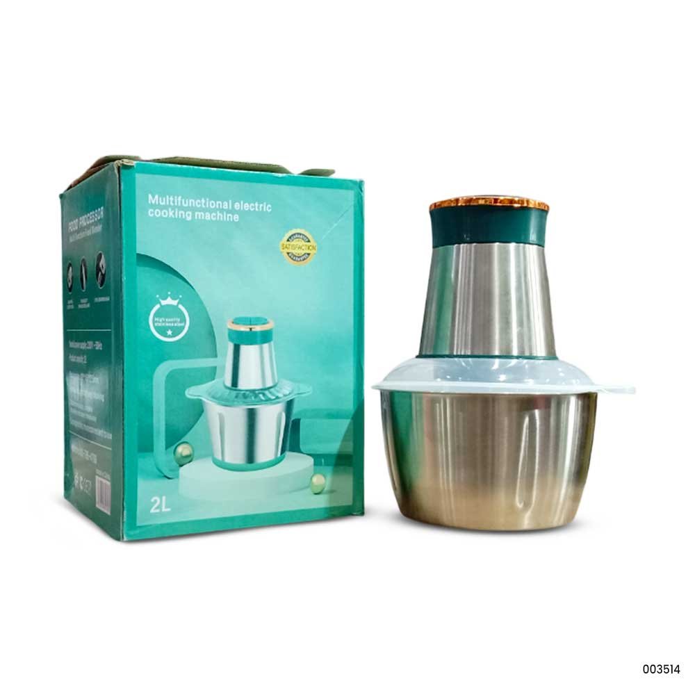 Blender 2Ltr 2 Button | Stainless Steel Multi-Function Food Processor 350W | Chopper, Grinder & Mixer 2 Blender 2Ltr 2 Button | Stainless Steel Multi-Function Food Processor 350W | Chopper, Grinder & Mixer - Image 2