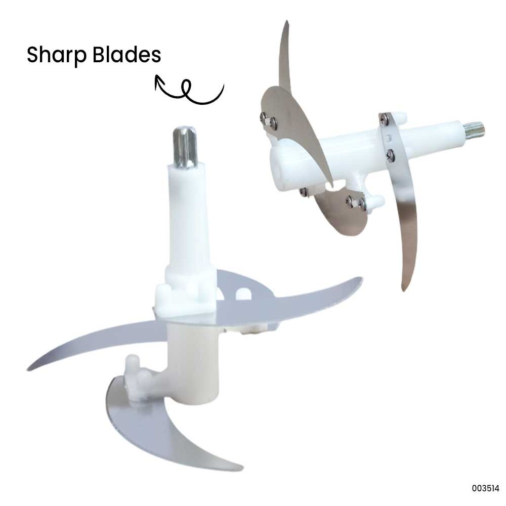 Blender 2Ltr 2 Button | Stainless Steel Multi-Function Food Processor 350W | Chopper, Grinder & Mixer 5 Blender 2Ltr 2 Button | Stainless Steel Multi-Function Food Processor 350W | Chopper, Grinder & Mixer - Image 5