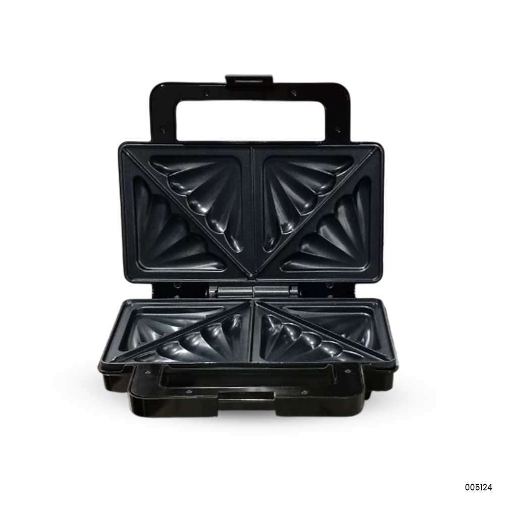 Cookworks 4-Slice Sandwich Maker | Non-Stick Toastie Toaster with Reheat Function & Cool-Touch Handle 3 Cookworks 4-Slice Sandwich Maker | Non-Stick Toastie Toaster with Reheat Function & Cool-Touch Handle - Image 3