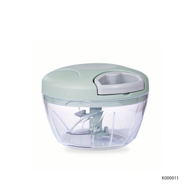 Speedy Chopper Small 400ml | Manual Hand Pull Chopper With 3 Blade Vegetable & Fruit Cutter | Easy Food Preparation Kitchen Tool