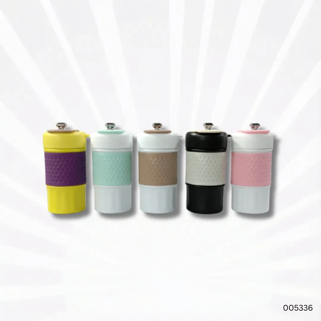 Stainless Steel Temperature Coffee Mug | 250ml Leak-Proof Travel Thermos Cup for Hot & Cold Drinks