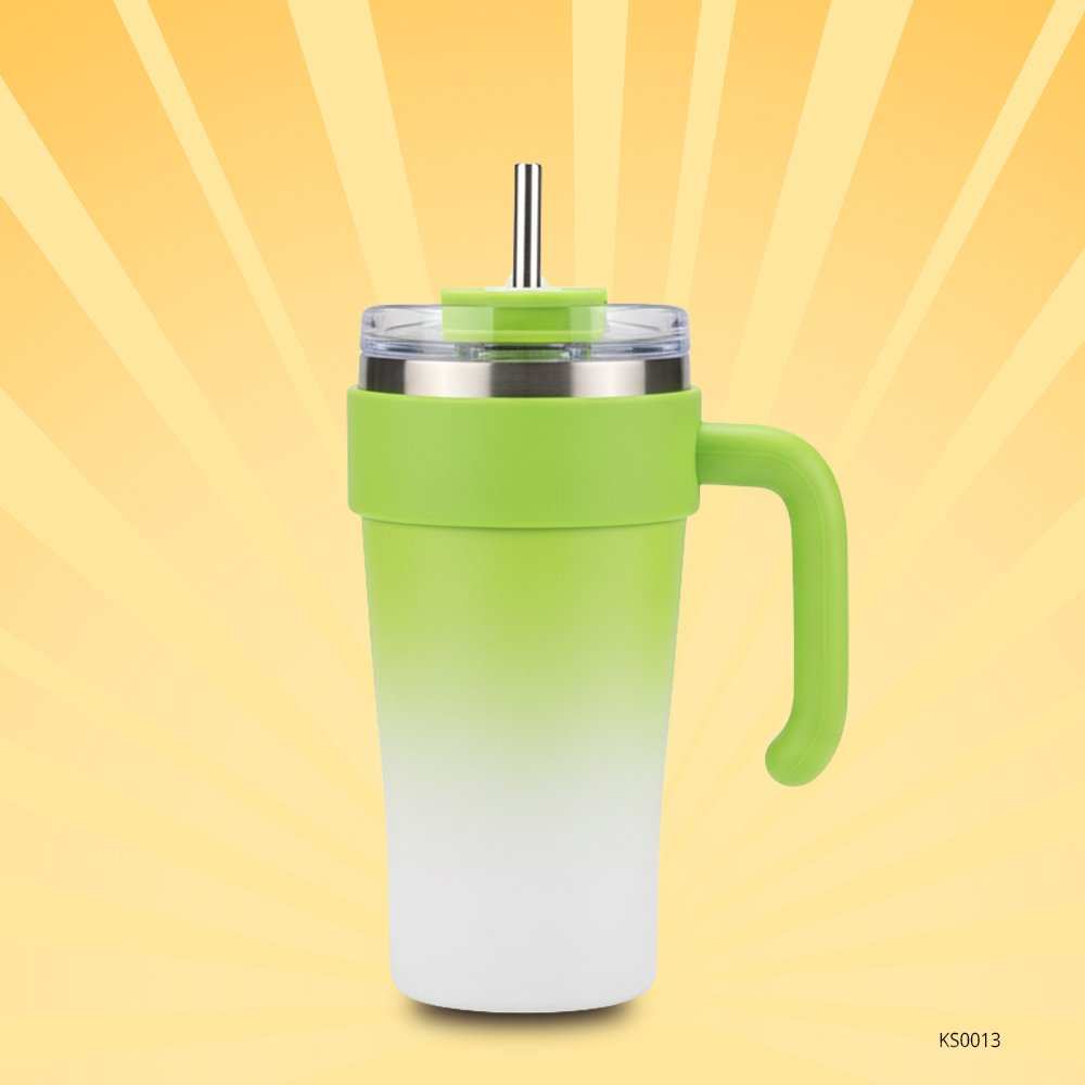 Tumbler 30oz UL-405 | Stainless Steel Vacuum Insulated Travel Cup with Handle & Straw 1 Tumbler 30oz UL-405 | Stainless Steel Vacuum Insulated Travel Cup with Handle & Straw