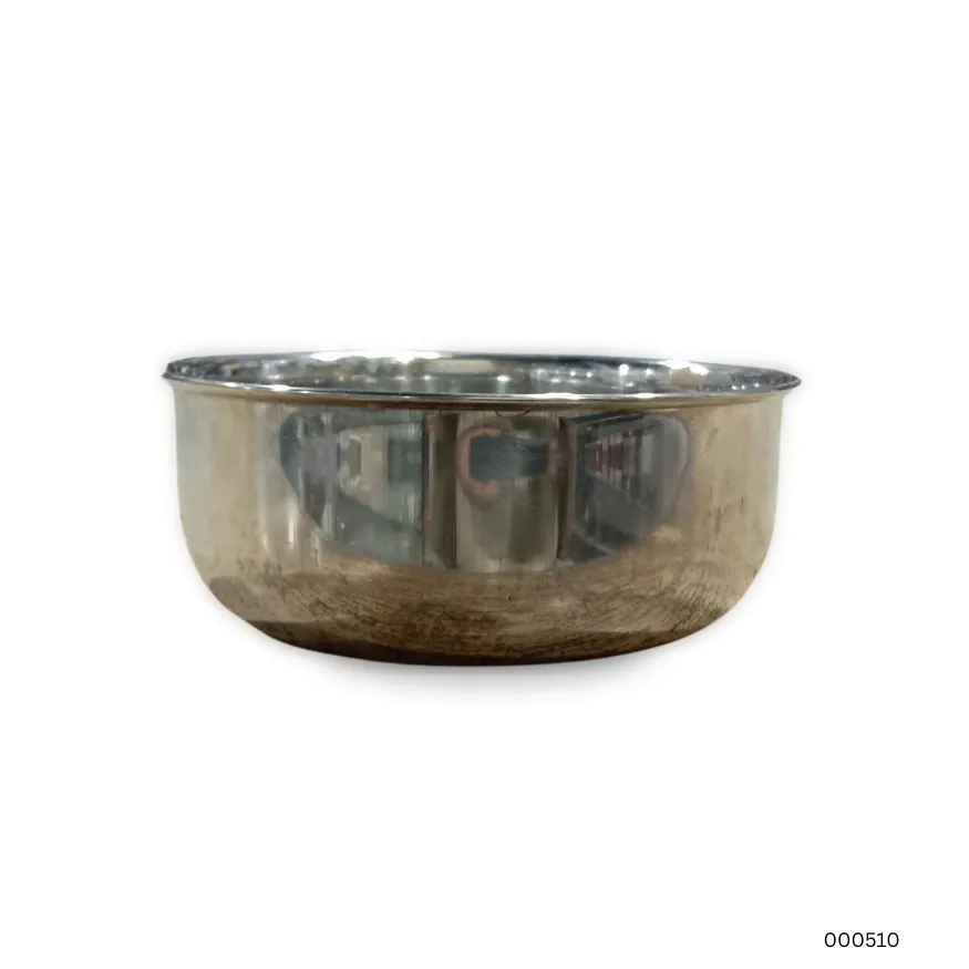 Stainless Steel Bati Koli Set | Non-Magnetic Rust-Free Steel Bowls | Durable & Easy-Clean Kitchen Serveware