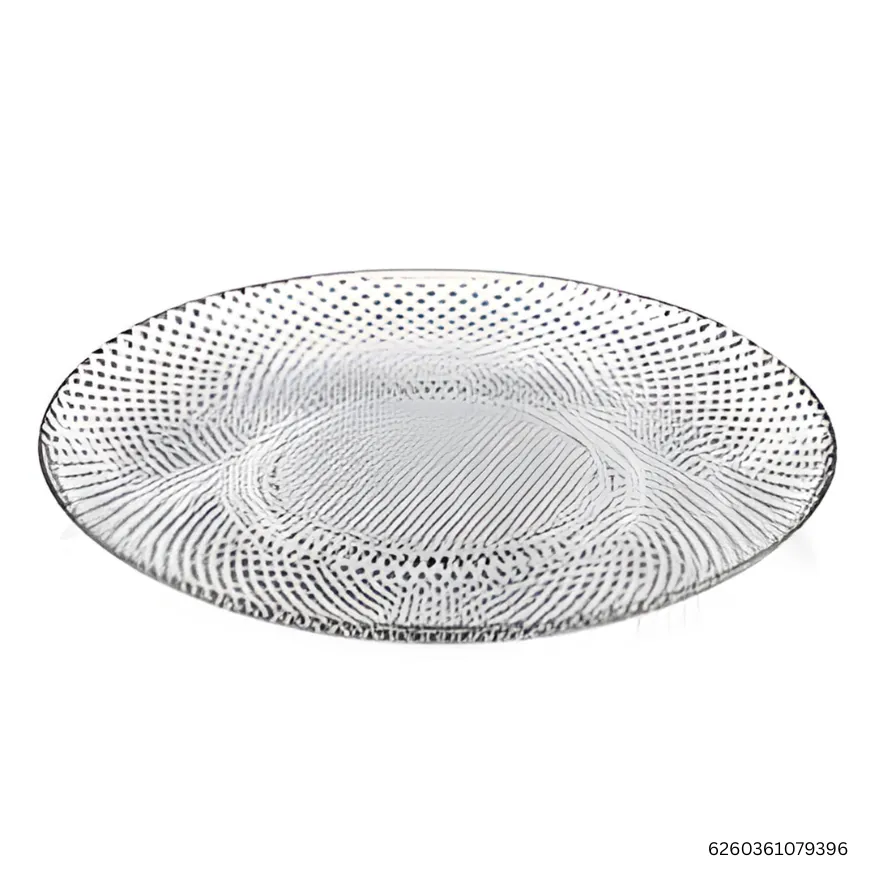 Pasabahce Pixel Glass Plates – Dinner & Dessert Plates | Elegant Mini Square Pattern | Durable, Stylish & Multipurpose Glass Tableware 1 Pasabahce Pixel Glass Plates – Dinner & Dessert Plates | Elegant Mini Square Pattern | Durable, Stylish & Multipurpose Glass Tableware
