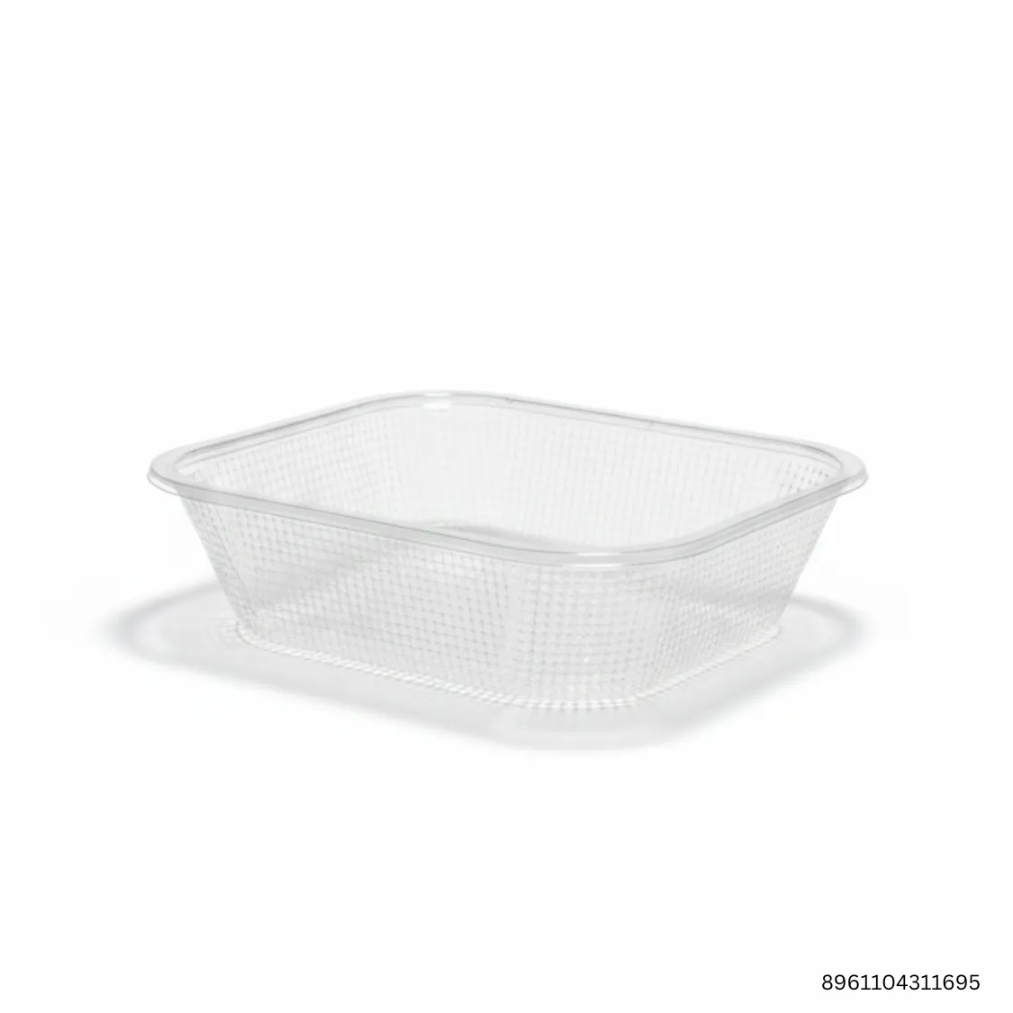 Green Apple Heat-Resistant Glass Bowl | Clear Multipurpose Baking & Serving Bowl