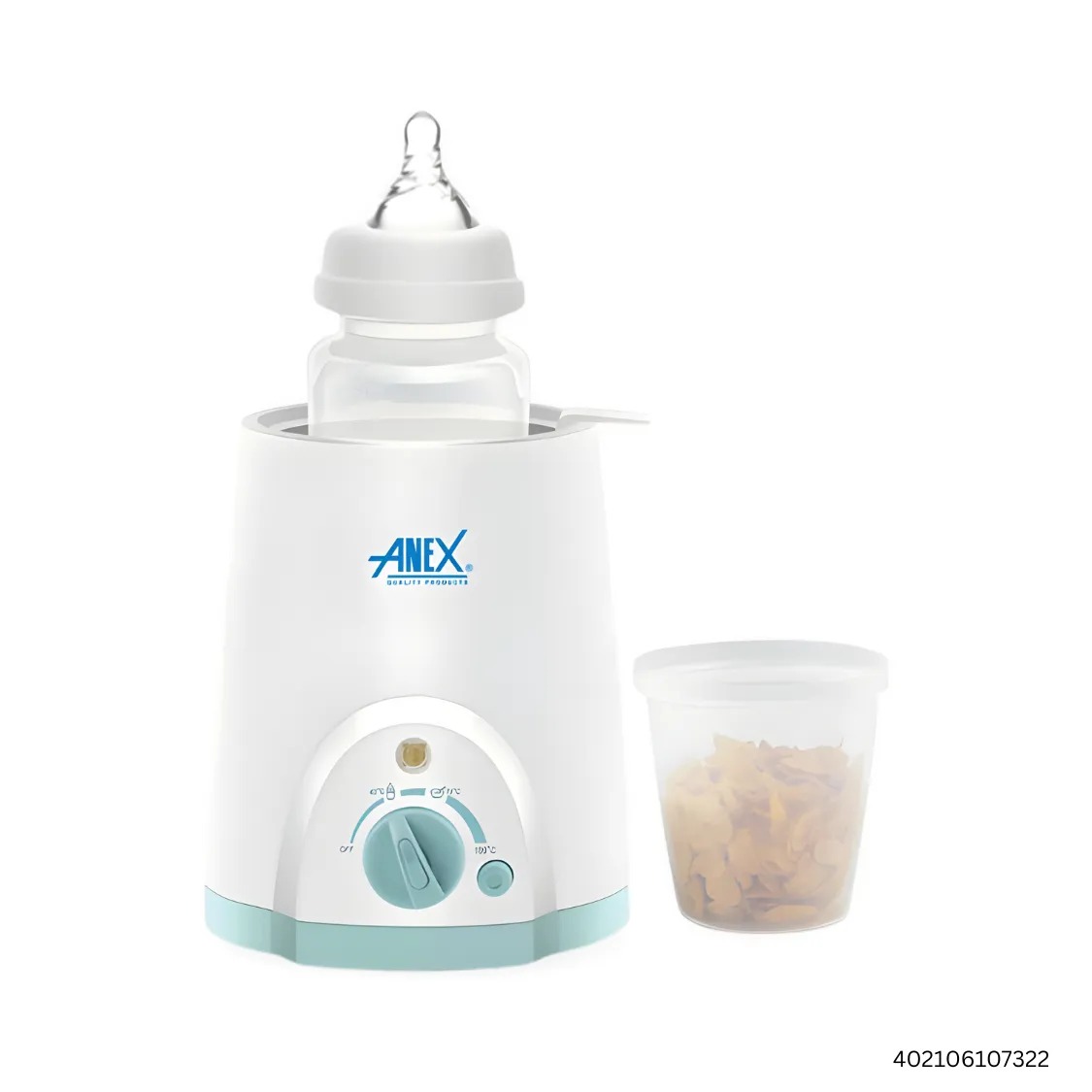 Anex Baby Bottle Warmer & Sterilizer | Adjustable Temperature & Auto Shut-Off