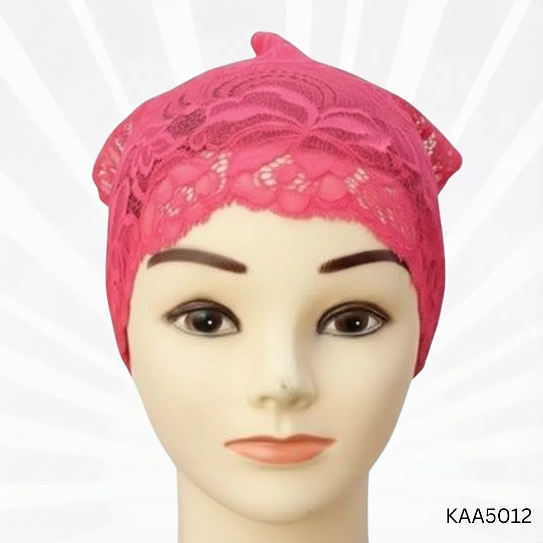 Lace Hijab Cap | Elegant Breathable Under Scarf Cap