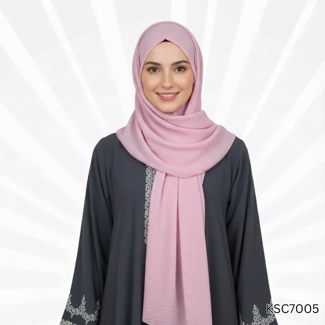 Shimmer Crush Lawn Stoler | Lightweight Stylish Scarf