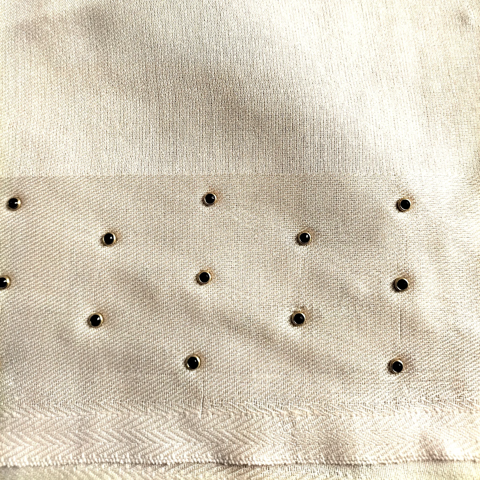 Stone-Studded Silk Lawn Stoler | Elegant Border Scarf 6 Stone-Studded Silk Lawn Stoler | Elegant Border Scarf - Image 6