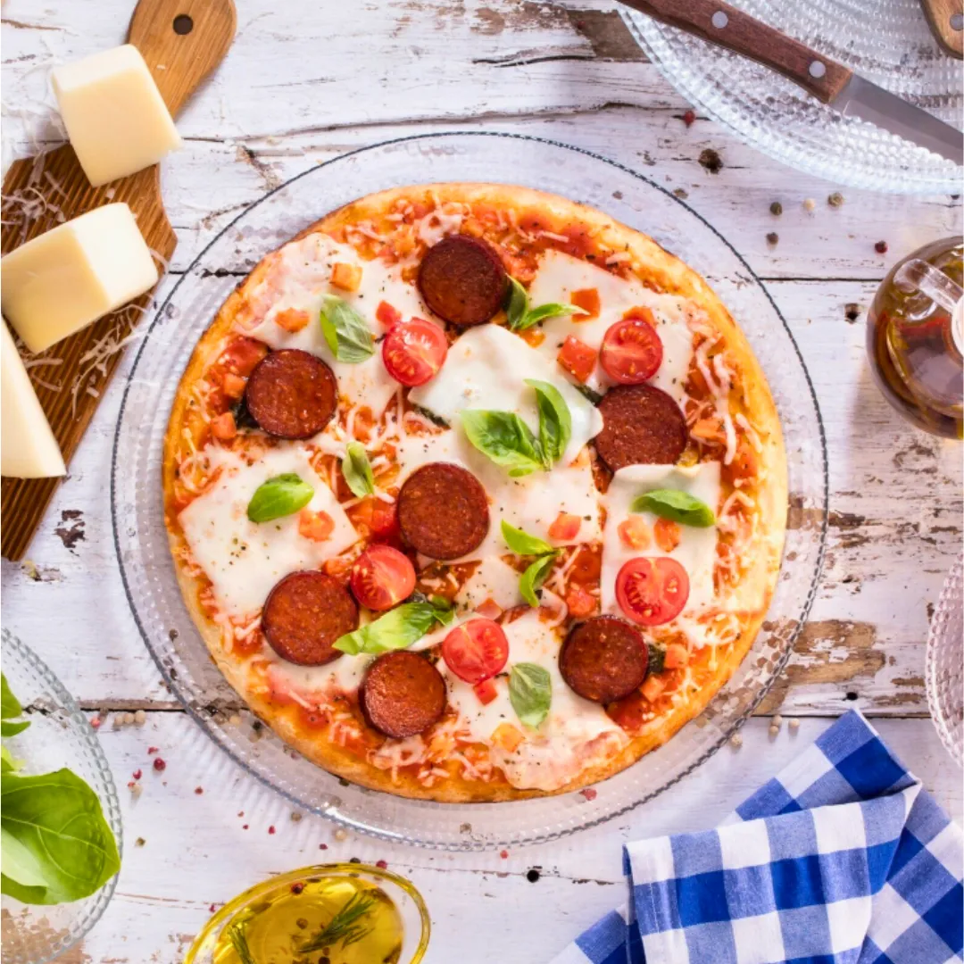 Pasabahce Pixel Glass Plates – Dinner & Dessert Plates | Elegant Mini Square Pattern | Durable, Stylish & Multipurpose Glass Tableware 3 Pasabahce Pixel Glass Plates – Dinner & Dessert Plates | Elegant Mini Square Pattern | Durable, Stylish & Multipurpose Glass Tableware - Image 3