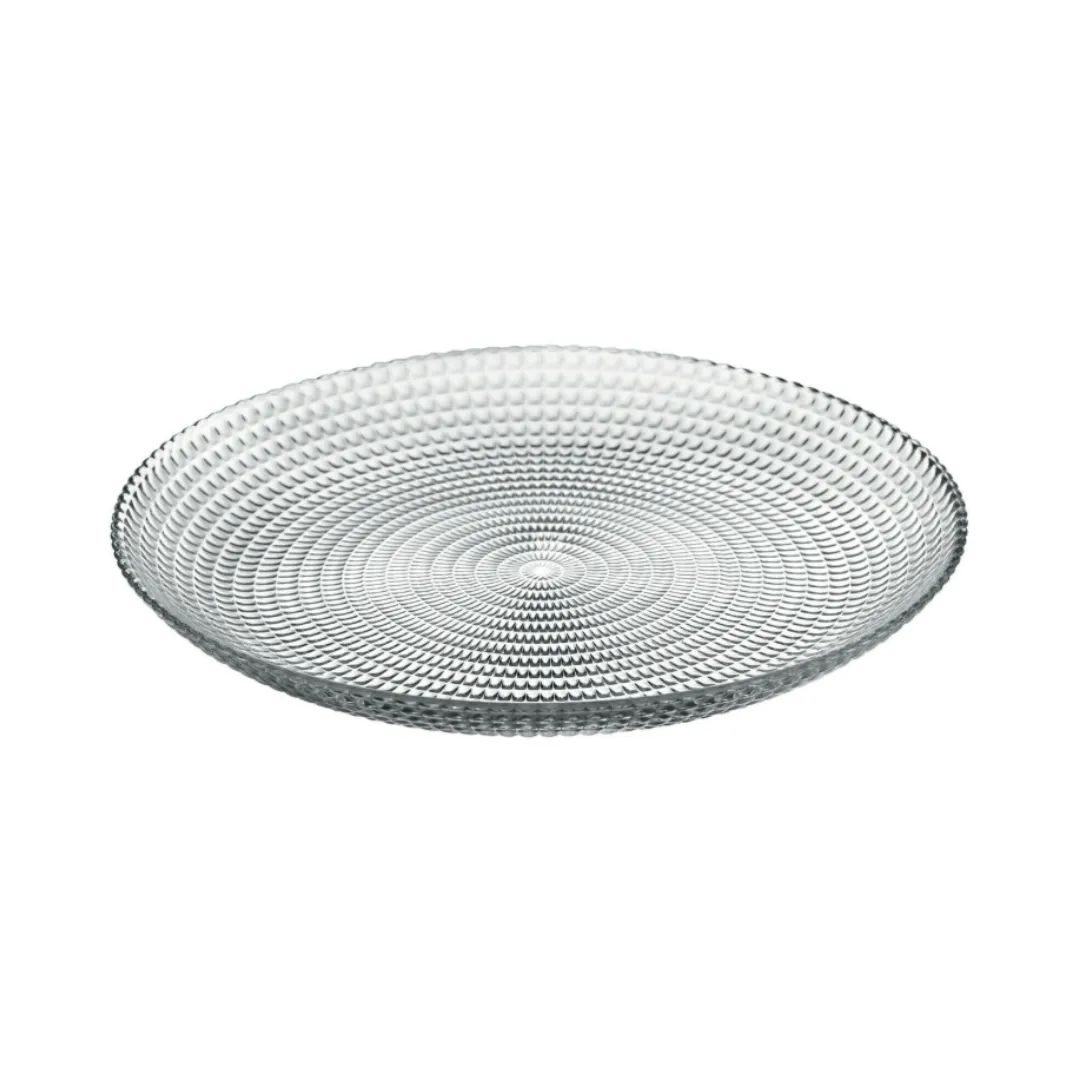 Pasabahce Pixel Glass Plates – Dinner & Dessert Plates | Elegant Mini Square Pattern | Durable, Stylish & Multipurpose Glass Tableware 2 Pasabahce Pixel Glass Plates – Dinner & Dessert Plates | Elegant Mini Square Pattern | Durable, Stylish & Multipurpose Glass Tableware - Image 2